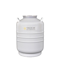 成都金凤大口径液氮生物容器YDS-35-200